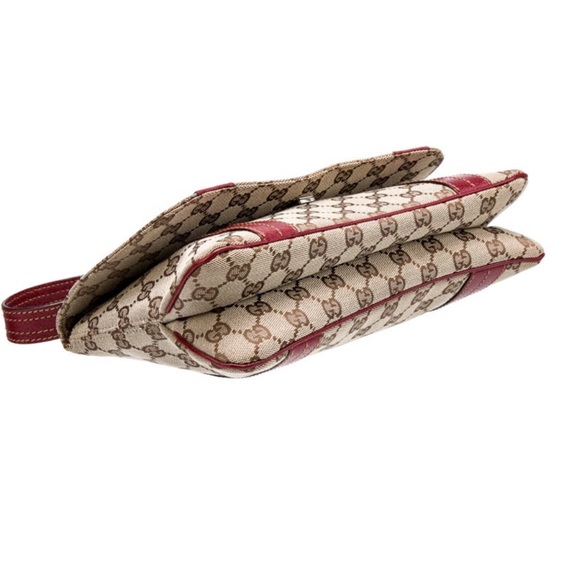 Gucci -GG Canvas FlapShoulder bag* Authentic - Picture 5 of 9